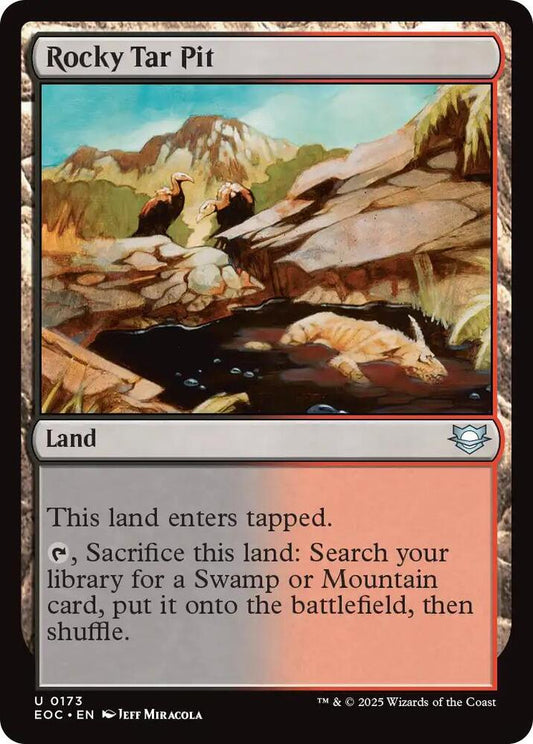 Rocky Tar Pit [Commander: Edge of Eternities] 173