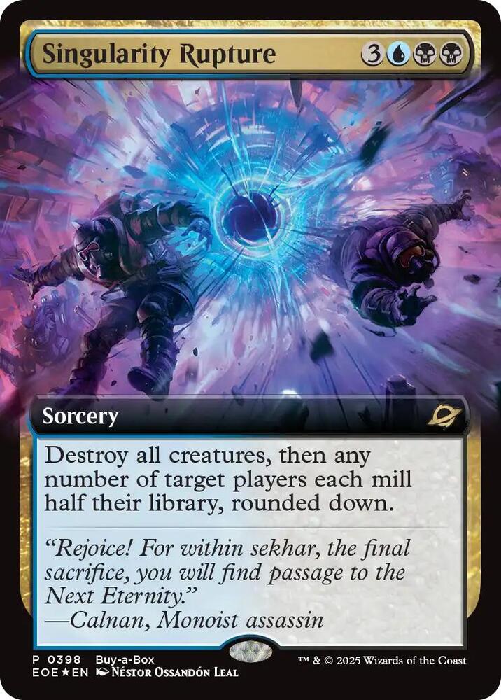 Singularity Rupture (Extended Art) [Buy-A-Box Promos] 398