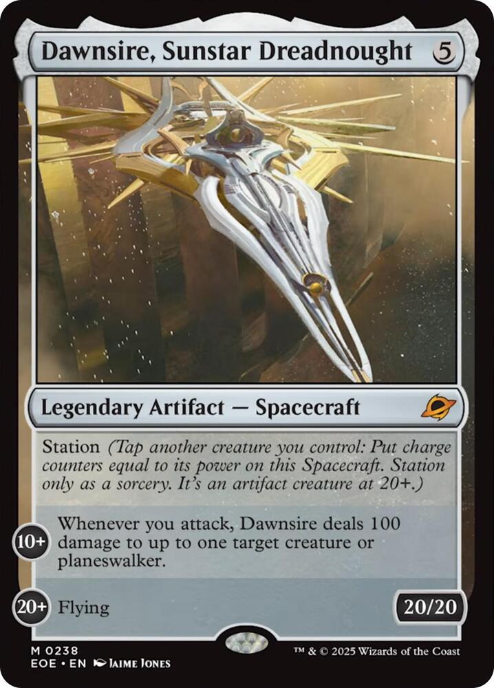 Dawnsire, Sunstar Dreadnought [Edge of Eternities] 238
