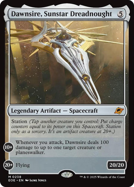 Dawnsire, Sunstar Dreadnought [Edge of Eternities] 238