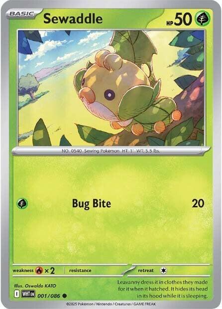 Sewaddle [SV: White Flare] 001/086