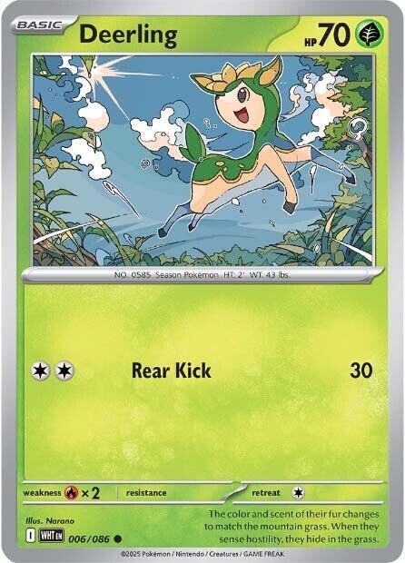 Deerling [SV: White Flare] 006/086