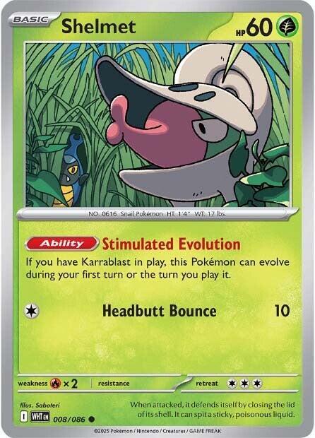 Shelmet [SV: White Flare] 008/086