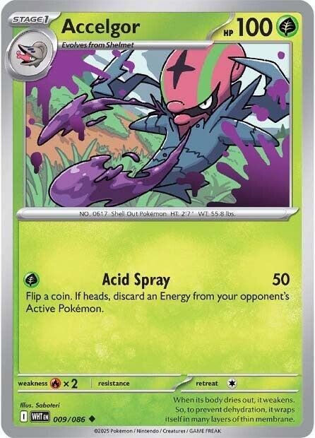 Accelgor [SV: White Flare] 009/086
