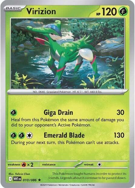 Virizion [SV: White Flare] 010/086