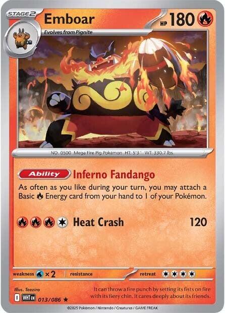 Emboar [SV: White Flare] 013/086