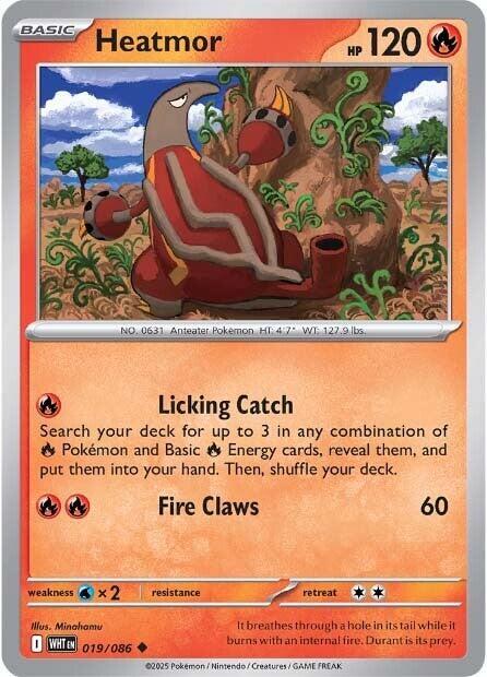 Heatmor [SV: White Flare] 019/086