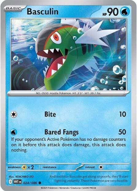 Basculin [SV: White Flare] 024/086