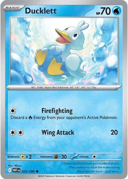 Ducklett [SV: White Flare] 025/086