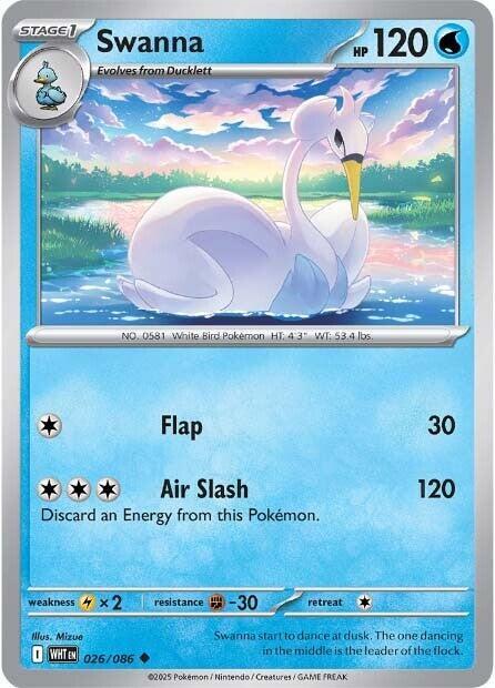 Swanna [SV: White Flare] 026/086