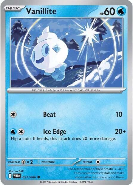 Vanillite [SV: White Flare] 027/086
