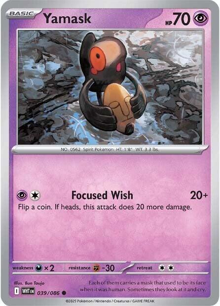 Yamask [SV: White Flare] 039/086