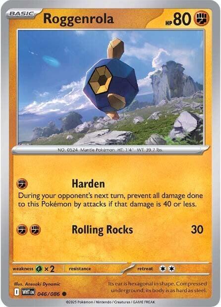 Roggenrola [SV: White Flare] 046/086
