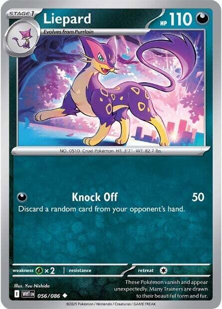 Liepard [SV: White Flare] 056/086