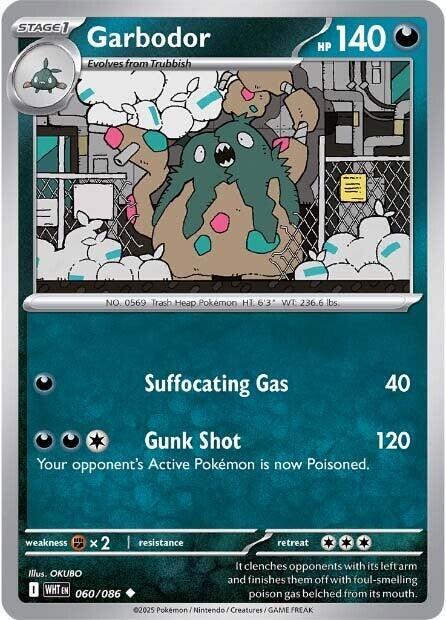 Garbodor [SV: White Flare] 060/086