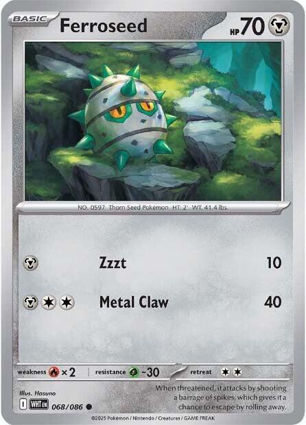 Ferroseed [SV: White Flare] 068/086