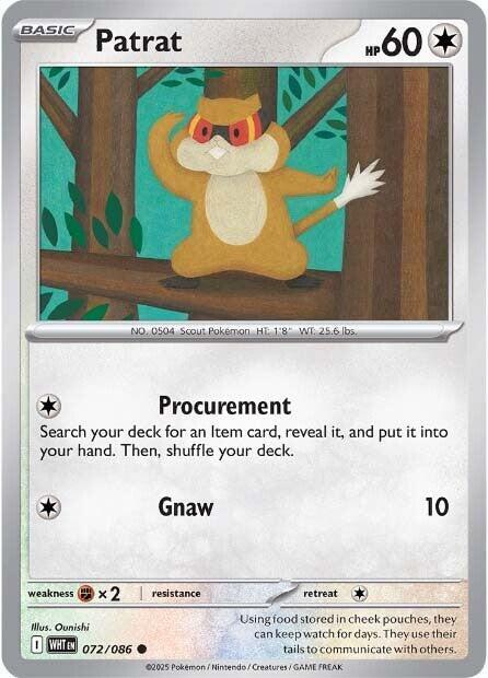 Patrat [SV: White Flare] 072/086