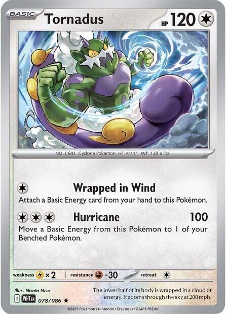 Tornadus [SV: White Flare] 078/086