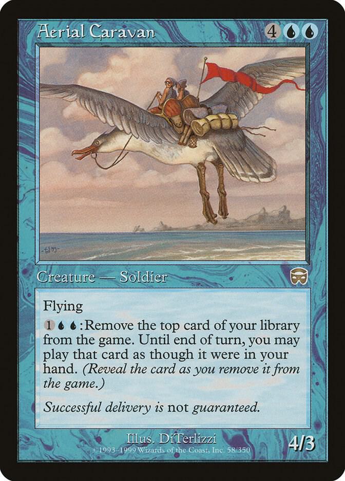 Aerial Caravan [Mercadian Masques] 58