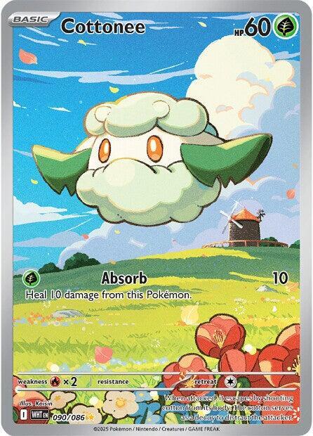 Cottonee - 090/086 [SV: White Flare] 090/086