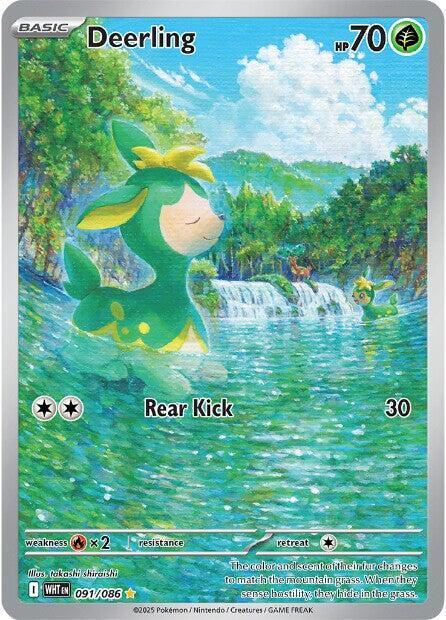 Deerling - 091/086 [SV: White Flare] 091/086