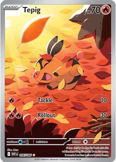 Tepig - 096/086 [SV: White Flare] 096/086