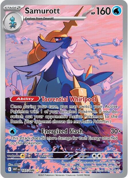 Samurott - 107/086 [SV: White Flare] 107/086