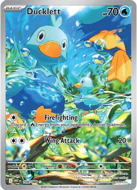 Ducklett - 109/086 [SV: White Flare] 109/086