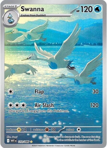 Swanna - 110/086 [SV: White Flare] 110/086