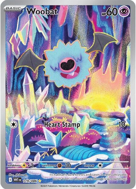 Woobat - 119/086 [SV: White Flare] 119/086