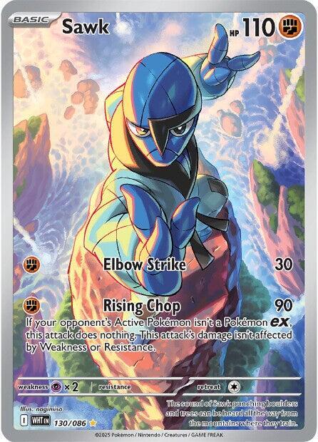 Sawk - 130/086 [SV: White Flare] 130/086