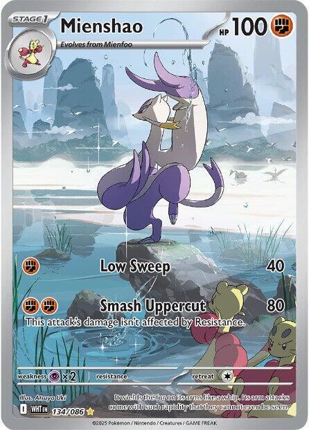 Mienshao - 134/086 [SV: White Flare] 134/086