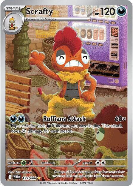 Scrafty - 139/086 [SV: White Flare] 139/086