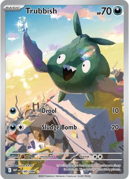 Trubbish - 140/086 [SV: White Flare] 140/086
