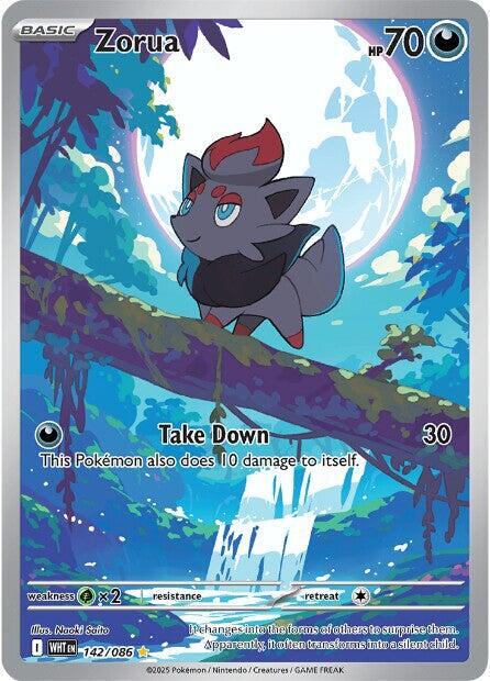 Zorua - 142/086 [SV: White Flare] 142/086