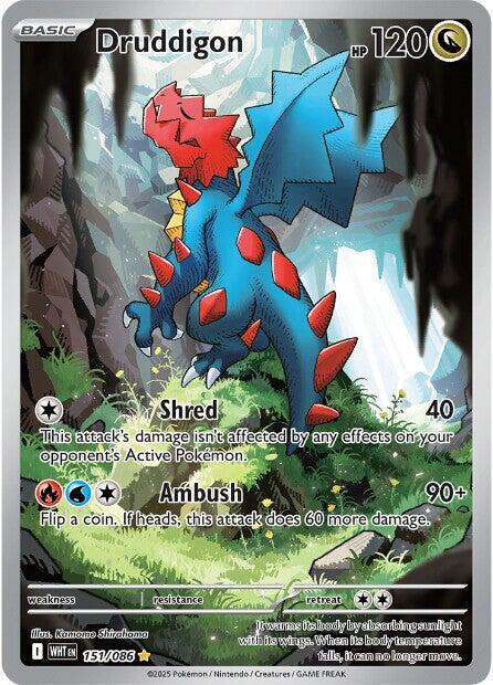 Druddigon - 151/086 [SV: White Flare] 151/086