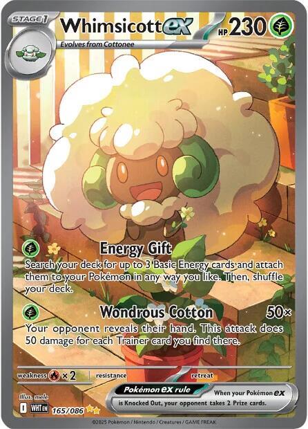 Whimsicott ex - 165/086 [SV: White Flare] 165/086