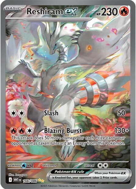 Reshiram ex - 166/086 [SV: White Flare] 166/086