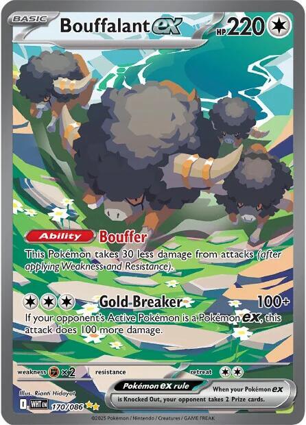 Bouffalant ex - 170/086 [SV: White Flare] 170/086