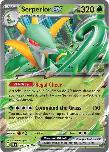 Serperior ex [SV: Black Bolt] 003/086
