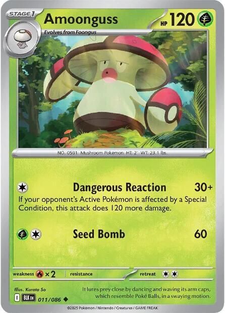 Amoonguss [SV: Black Bolt] 011/086