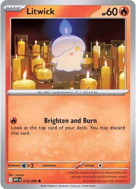 Litwick [SV: White Flare] 016/086