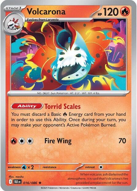 Volcarona [SV: Black Bolt] 016/086