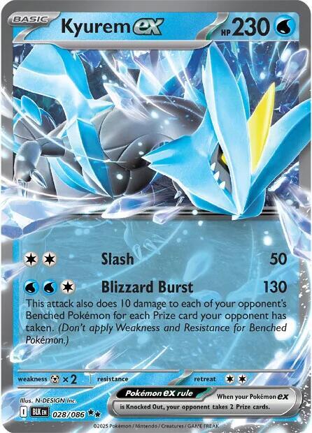Kyurem ex [SV: Black Bolt] 028/086