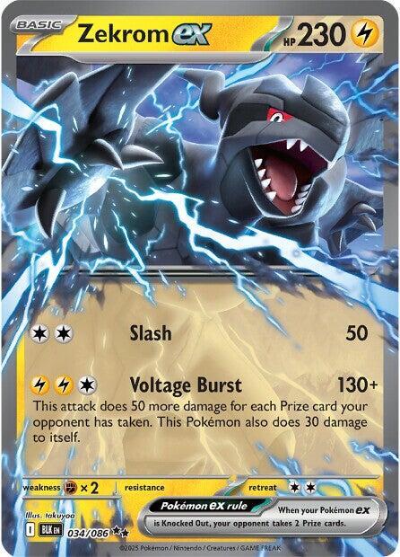Zekrom ex [SV: Black Bolt] 034/086
