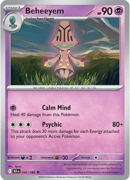 Beheeyem [SV: Black Bolt] 041/086