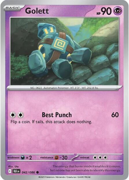 Golett [SV: Black Bolt] 042/086
