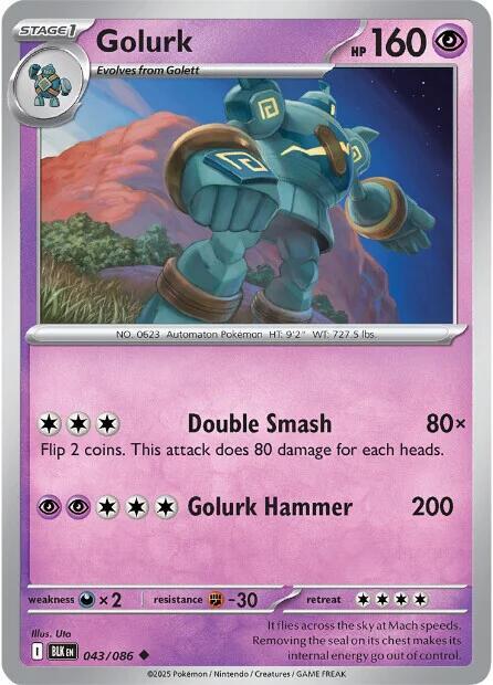 Golurk [SV: Black Bolt] 043/086