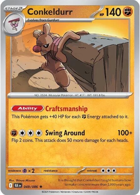 Conkeldurr [SV: Black Bolt] 049/086