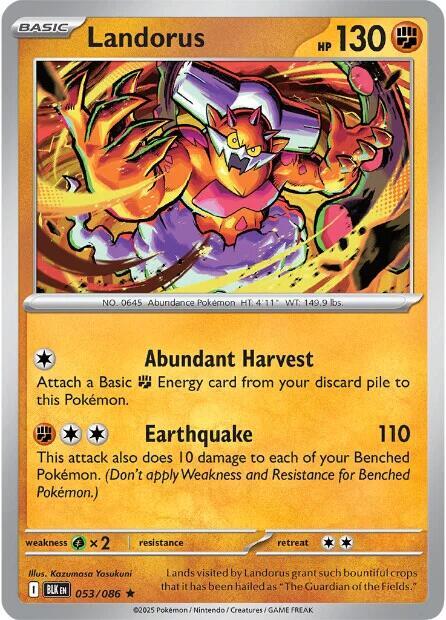 Landorus [SV: Black Bolt] 053/086